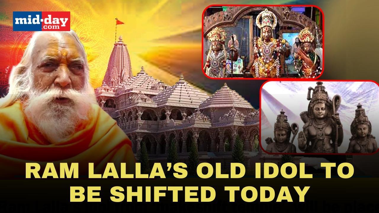 Ayodhya Ram Mandir: Ram Lalla’s idol from ‘makeshift temple’ to be shifted today