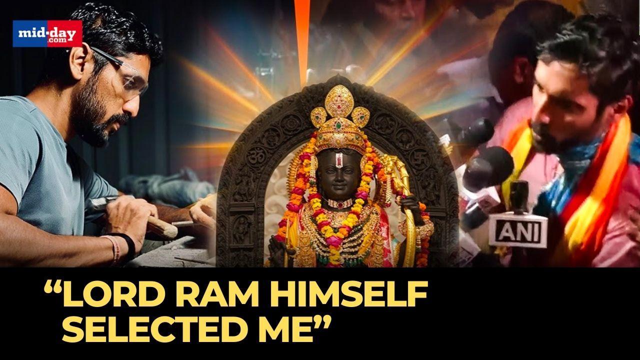 Ayodhya Ram Mandir: Ram Lalla’s Idol sculptor Arun Yogiraj’s first reaction