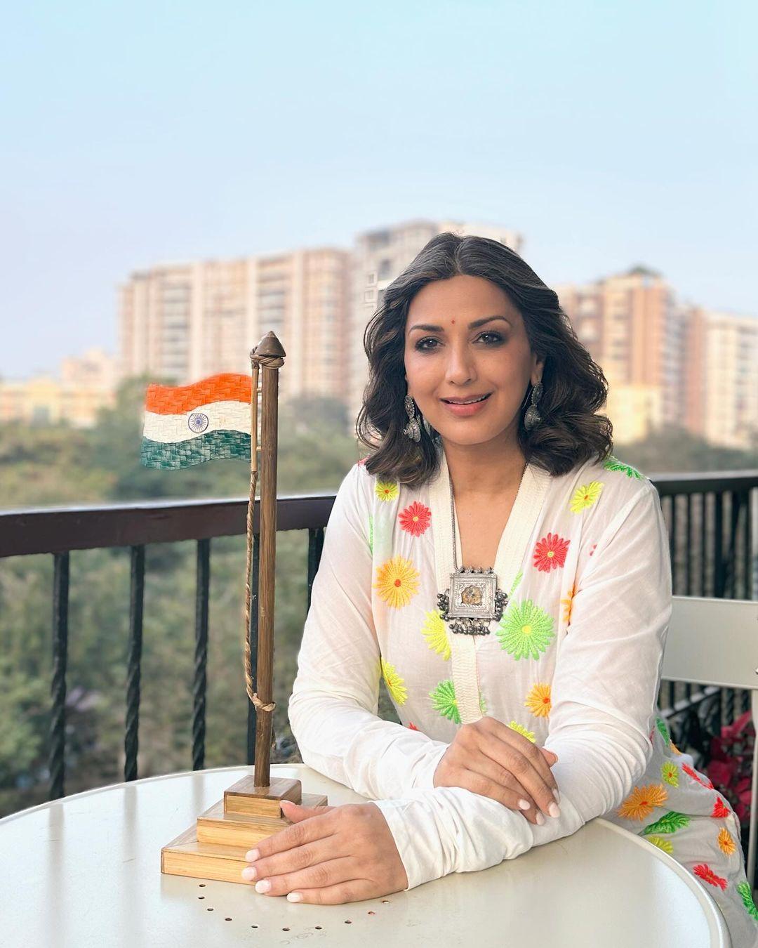 Sonali Bendre posted these lovely pictures of herself and said, 