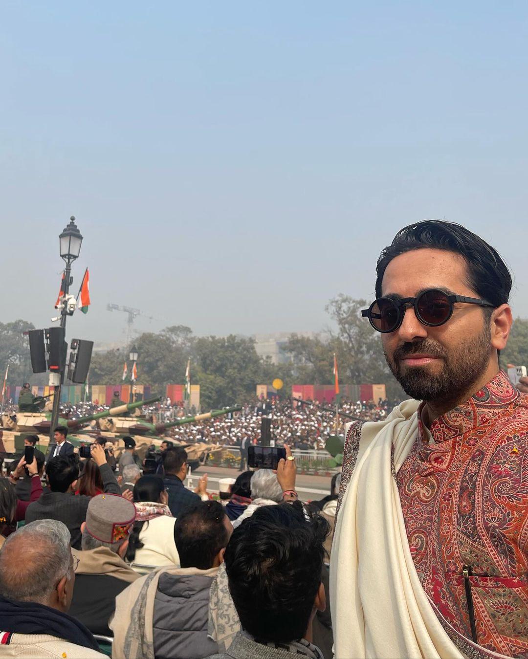 Ayushmann Khurrana attended the Republic Day parade in Delhi and said, 