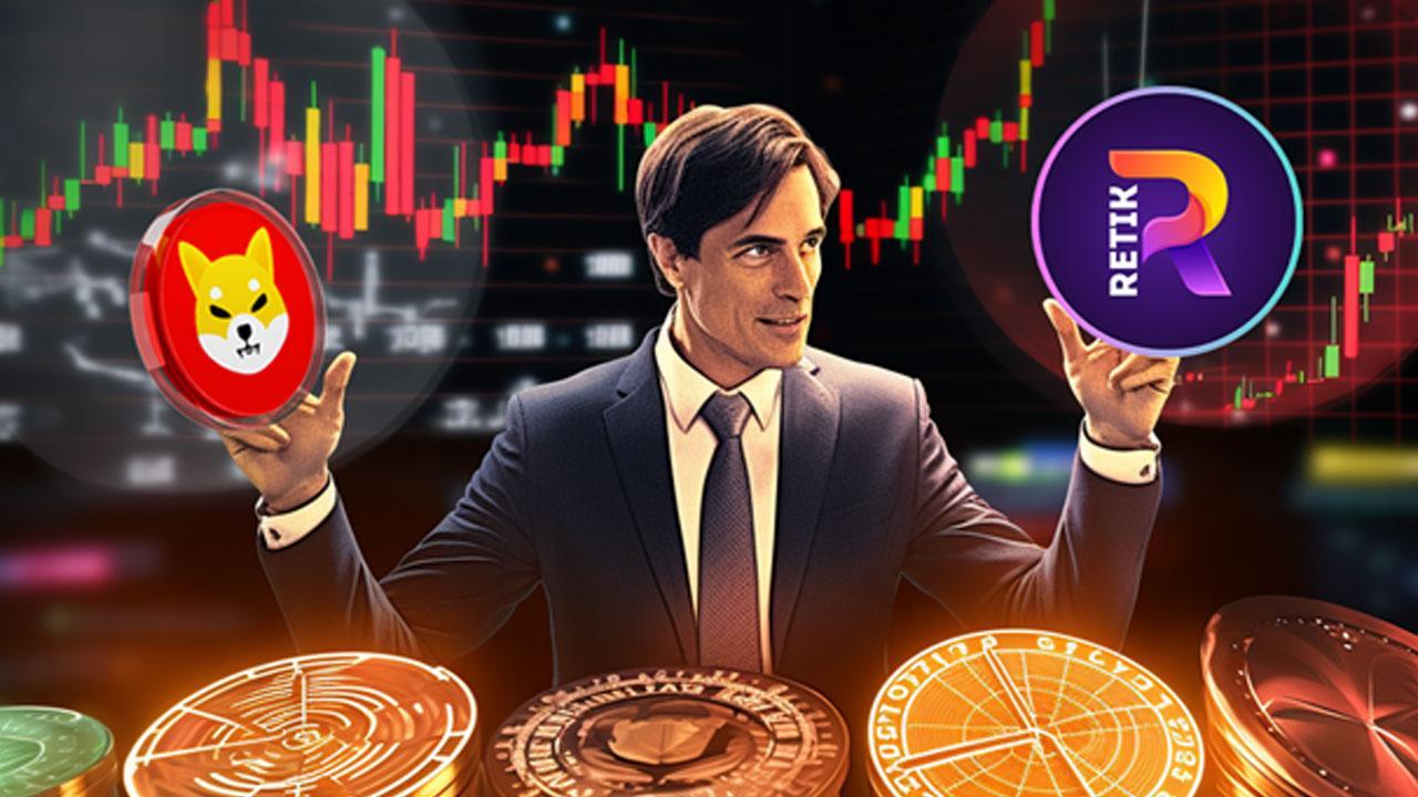 Shiba Inu vs Retik Finance, which of the two has a better buzz on social media right now?