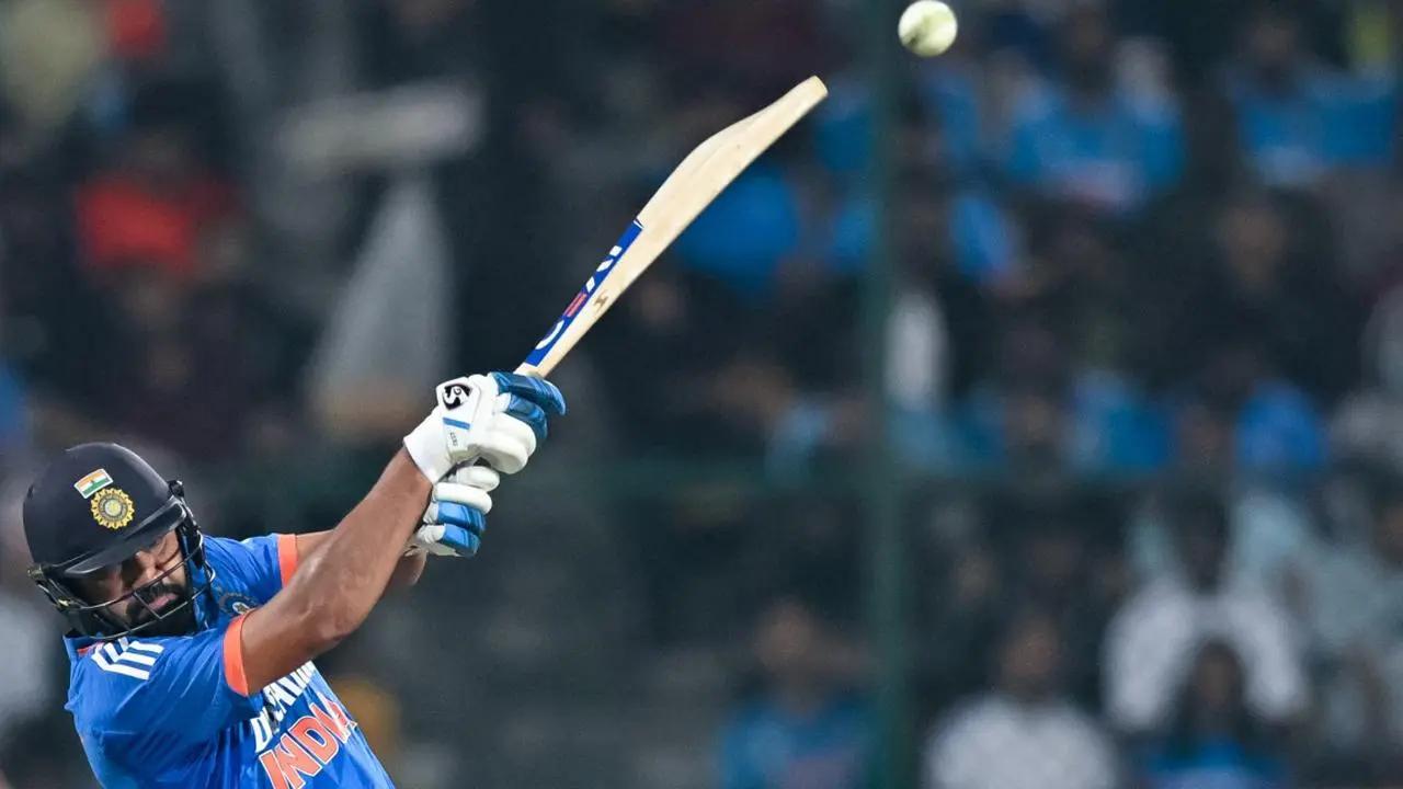 During the third T20I against Afghanistan, Team India lost the early wickets of Yashasvi Jaiswal, Virat Kohli, Sanju Samson and Shivam Dube. From there on, Indian skipper Rohit Sharma took the responsibility on his shoulders. From going runless in the previous two games to scoring a century in the final match of the series, India's 