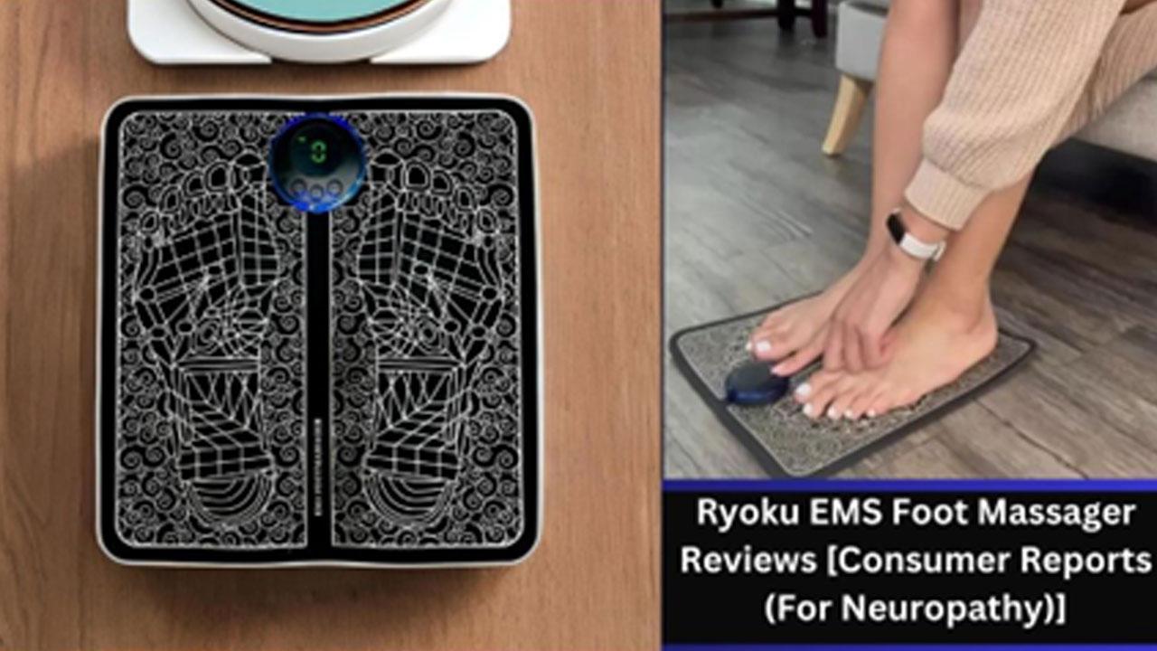 Ryoku EMS Foot Massager Reviews [Consumer Reports (For Neuropathy)]
