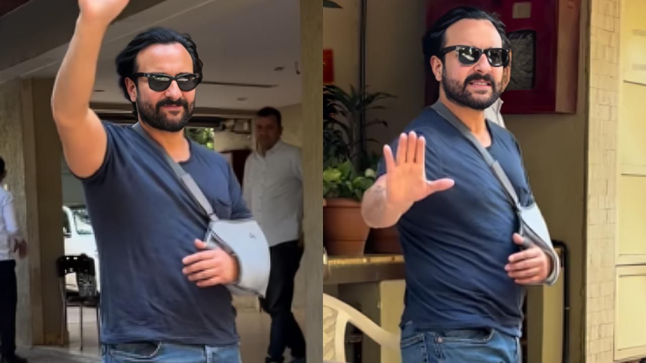 WATCH: Saif Ali Khan discharged from hospital after surgery, returns home with wife Kareena Kapoor