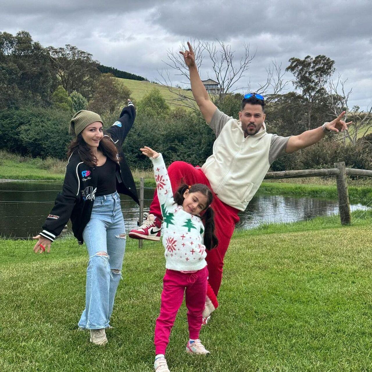 Bollywood couple Soha Ali Khan and Kunal Kemmu headed to Australia with their daughter Inaaya in the last week of 2023