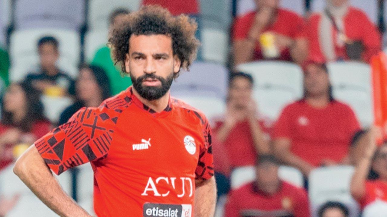 Salah to miss 2 games with strained muscle