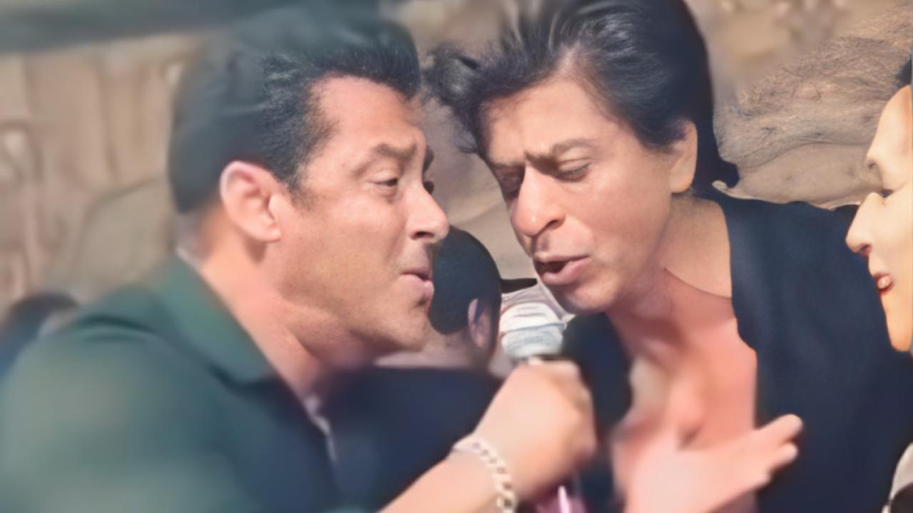 Wacky Wednesday: When Shah Rukh and Salman Khan serenaded Anil Kapoor’s wife