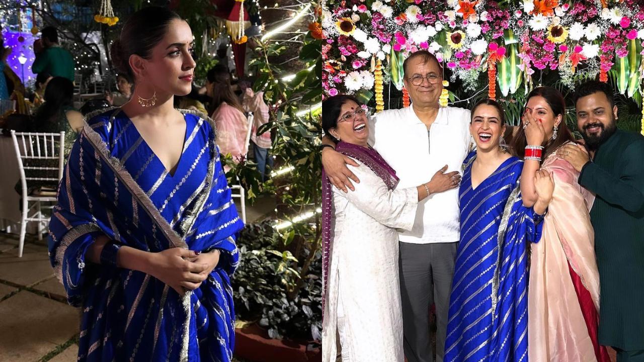 Sanya Malhotra does bhangra at Lohri celebration with family, see video