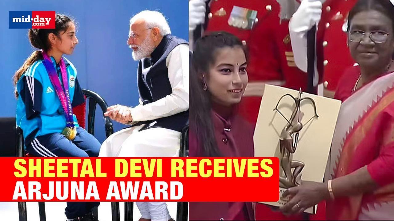 National Sports Awards: President Droupadi Murmu confers Arjuna Award