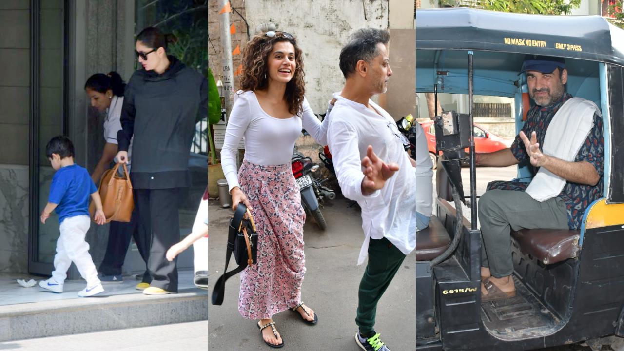 Spotted in the city: Kareena Kapoor, Taapsee Pannu , Pankaj Tripathi and others