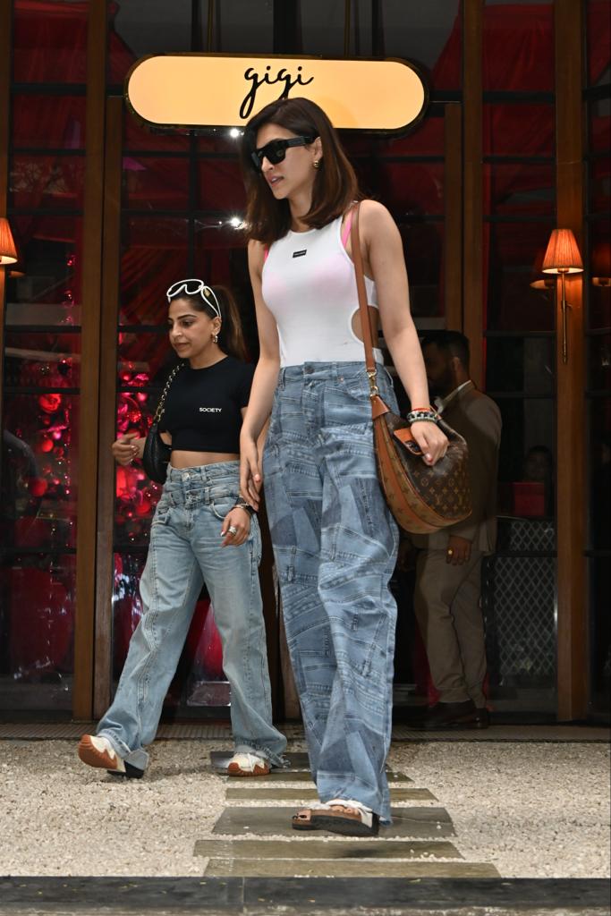 Kriti Sanon was snapped as she went out and about in the city