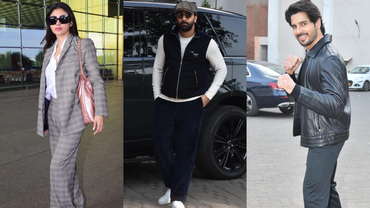 Spotted in the city: Ranbir Kapoor, Sidharth Malhotra, Mouni Roy and others