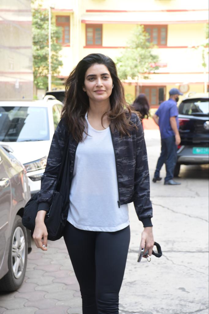 Karishma Tanna was spotted looking gorgeous as ever in Mumbai