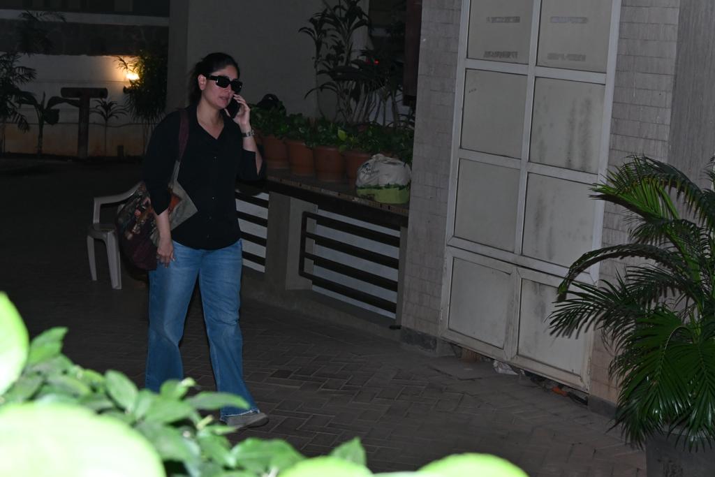 Kareena Kapoor Khan was spotted at her residence today