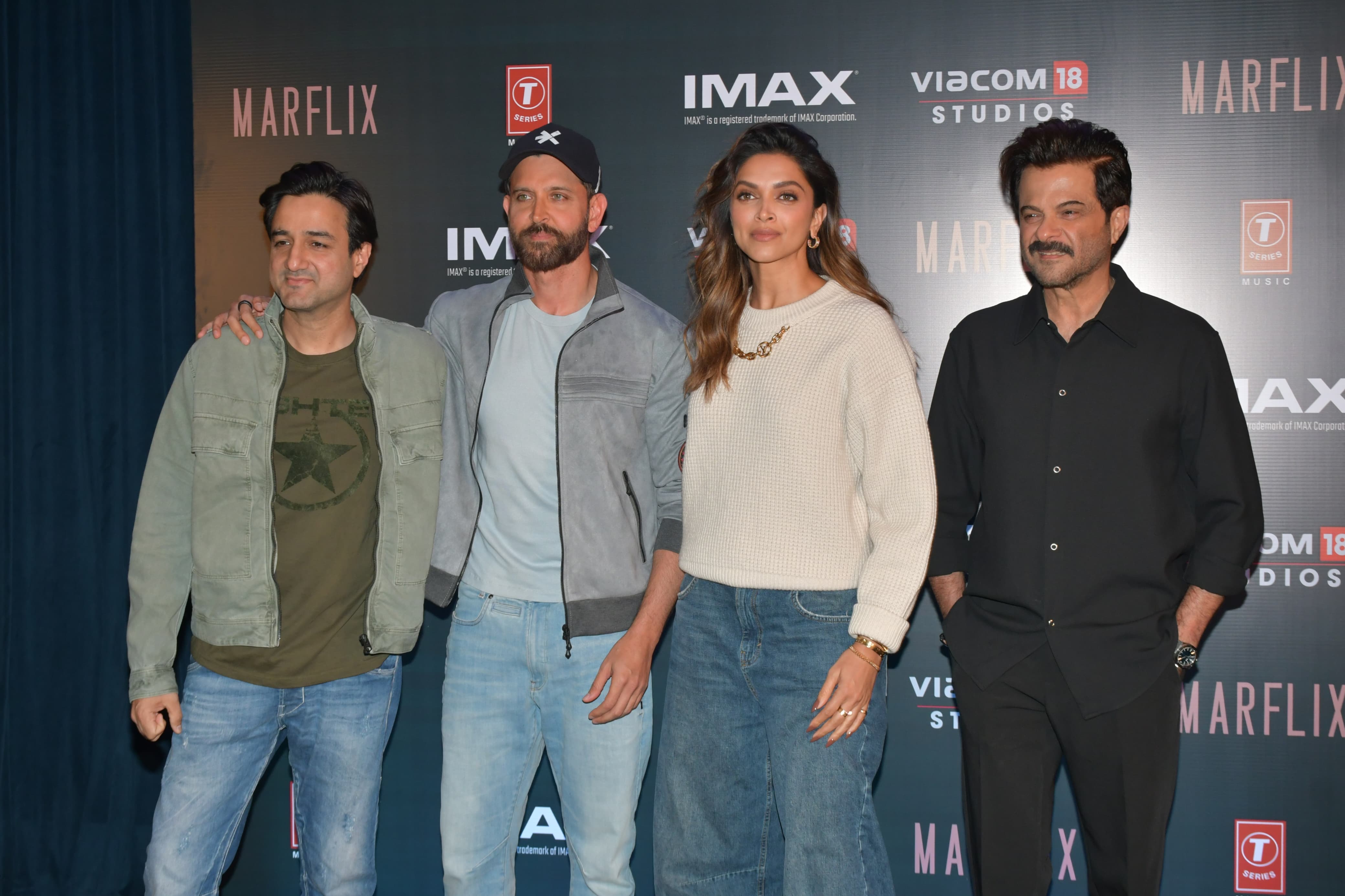Hrithik Roshan, Deepika Padukone, Anil Kapoor, and Siddharth Anand marked their attendance to promote their much anticipated movie