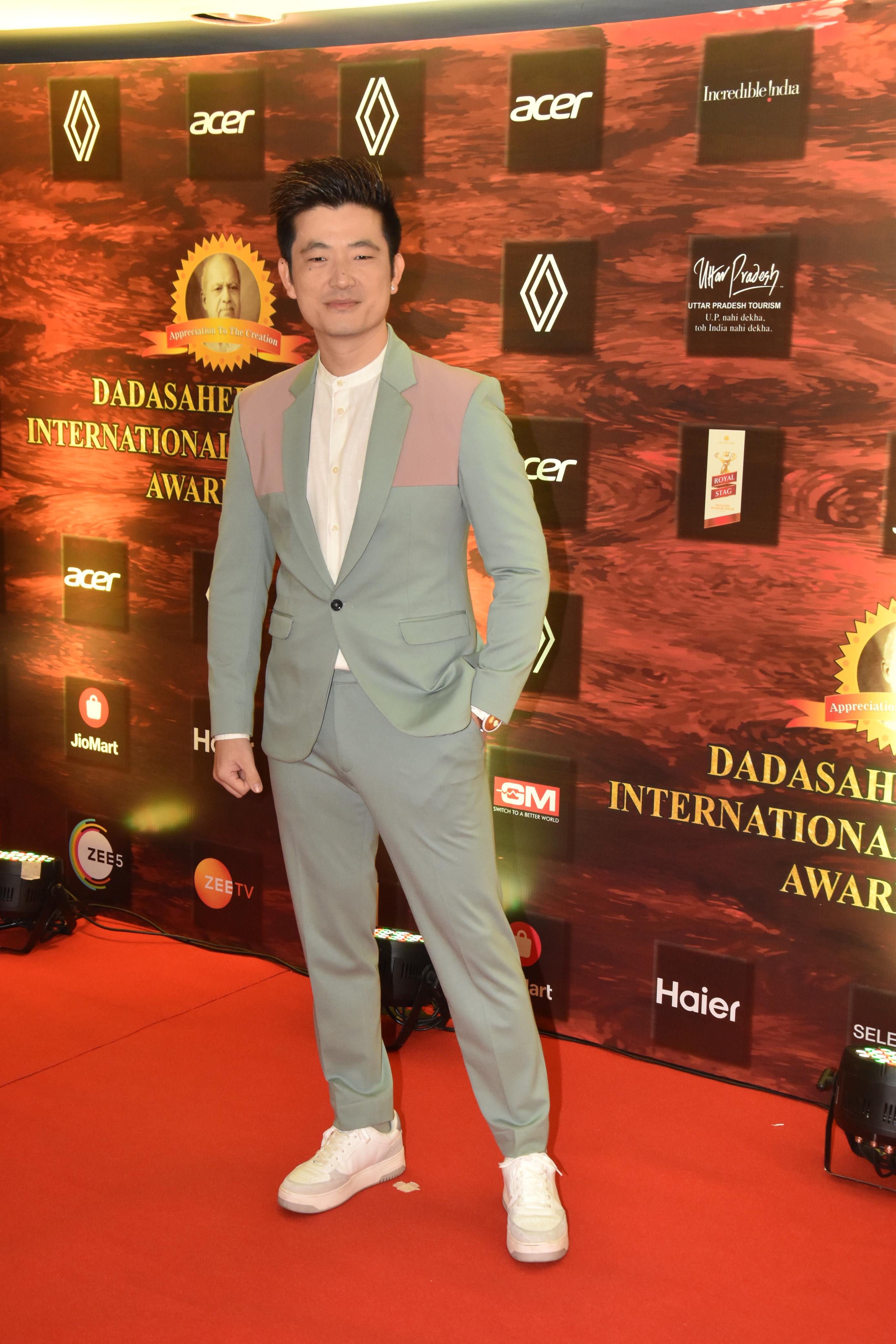 Meiyang Chang was seen at the Dadasaheb Phalke International Film Festival Awards 2024