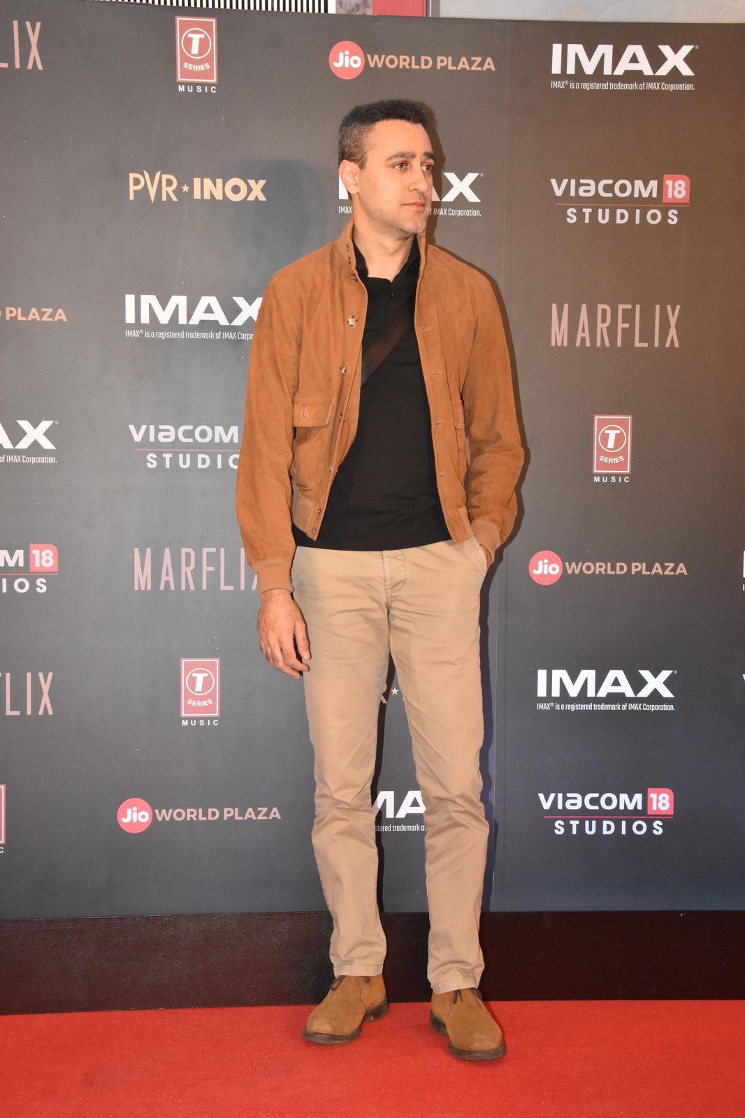 Imran Khan also joined the movie premier looking as handsome as ever
