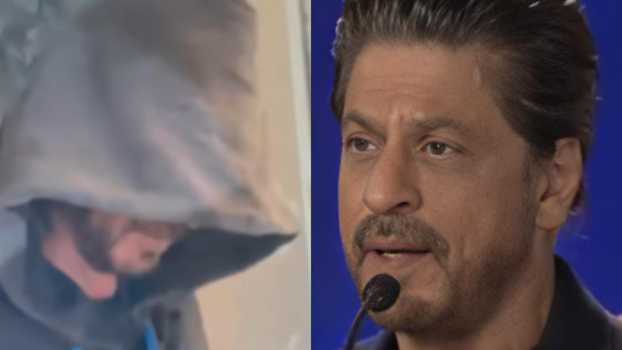 Shah Rukh Khan mobbed outside a clinic in Mumbai, snaps at a fan who tries to get close