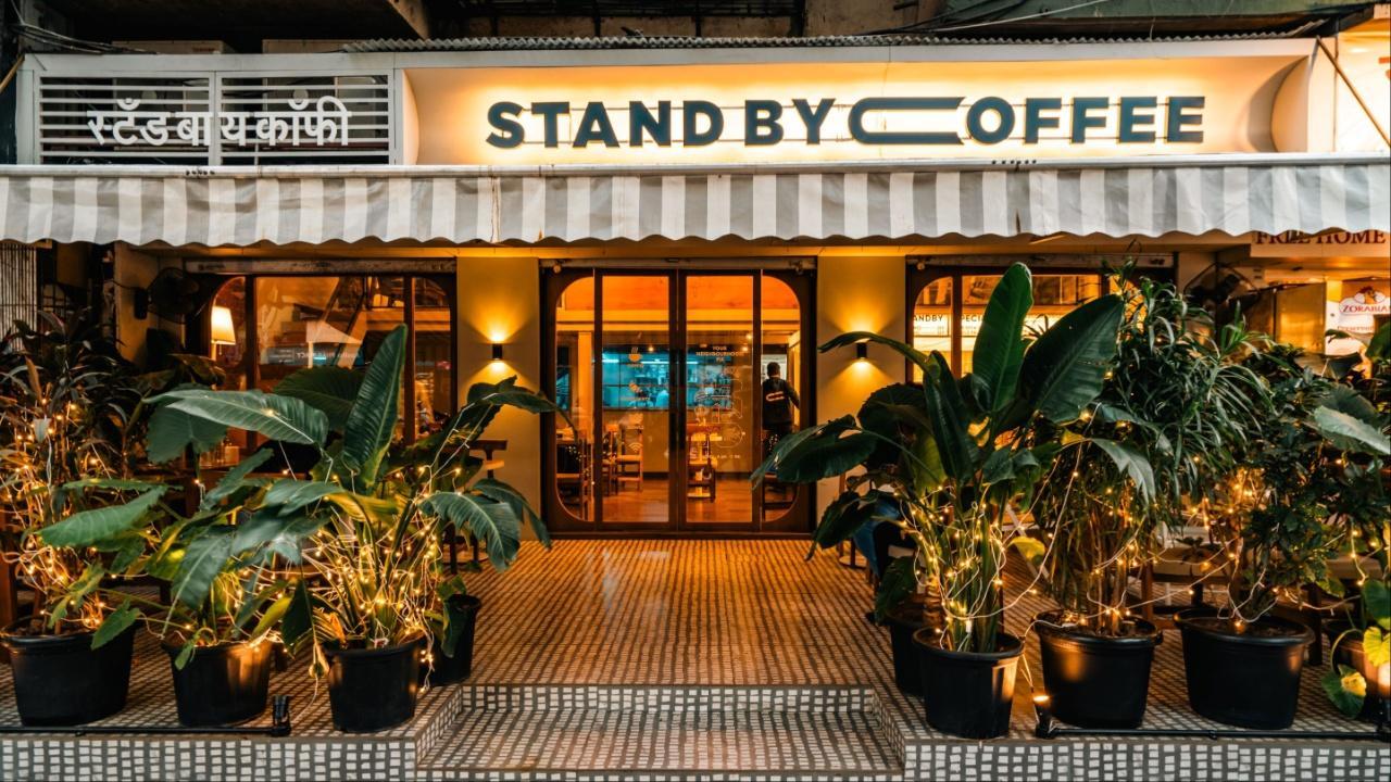 Sip on freshly brewed coffee at the all-new Stand By Coffee in Worli