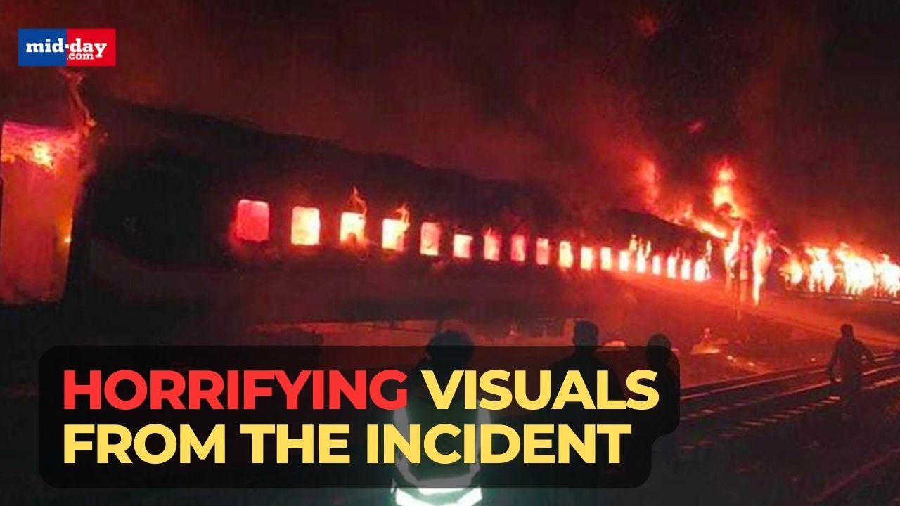 Benapole Express Train Fire: Train ‘set on fire’ in Bangladesh, atleast 4 killed