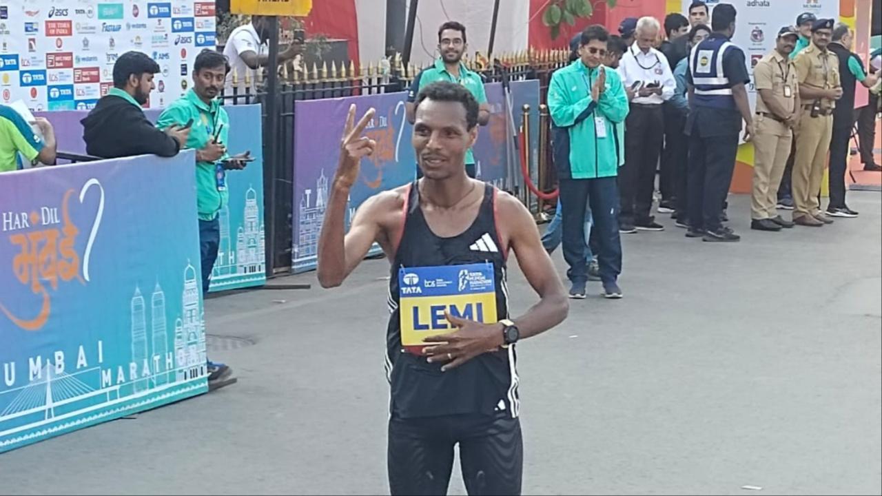 Berhanu also won the 2023 edition of Tata Mumbai Marathon. 