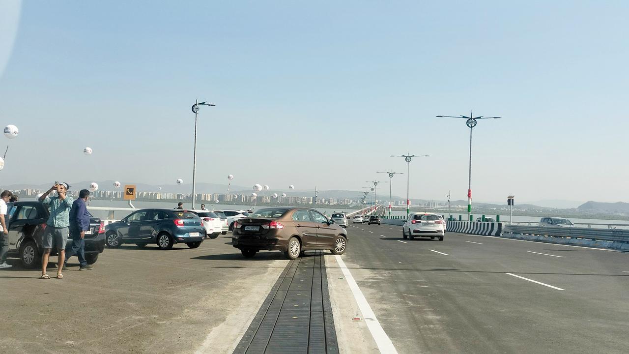 Nearly 80K vehicles plied Mumbai Trans Harbour Link in 48 hours