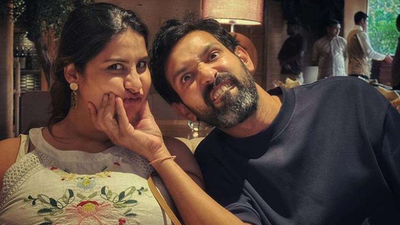Vikrant Massey shares pic of wife Sheetal's 'Angry Bird' mode