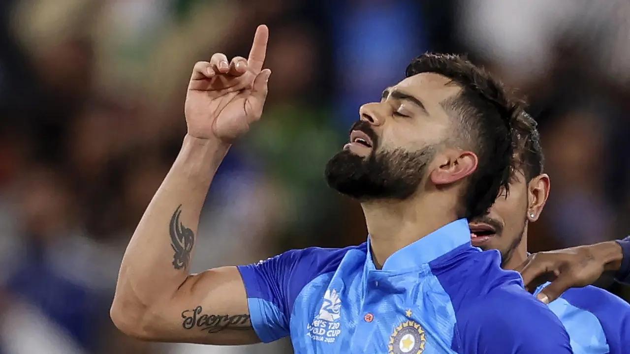 Kohli is the second player to achieve the feat after Ireland's Paul Sterling. the Ireland batsman has 2,074 runs while chasing the target in the shortest format of the game