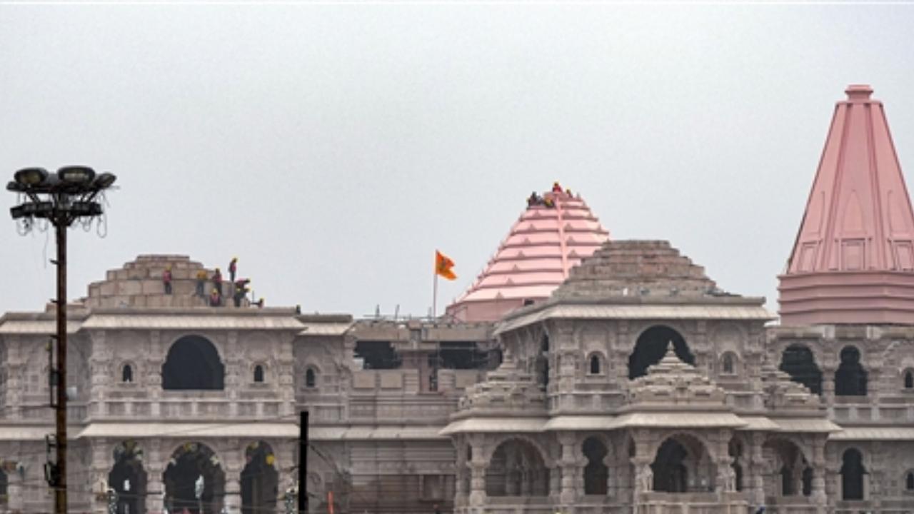 On January 22 morning, Ram Lalla will be enthroned at the temple at Ayodhya with vedic Hindu rituals