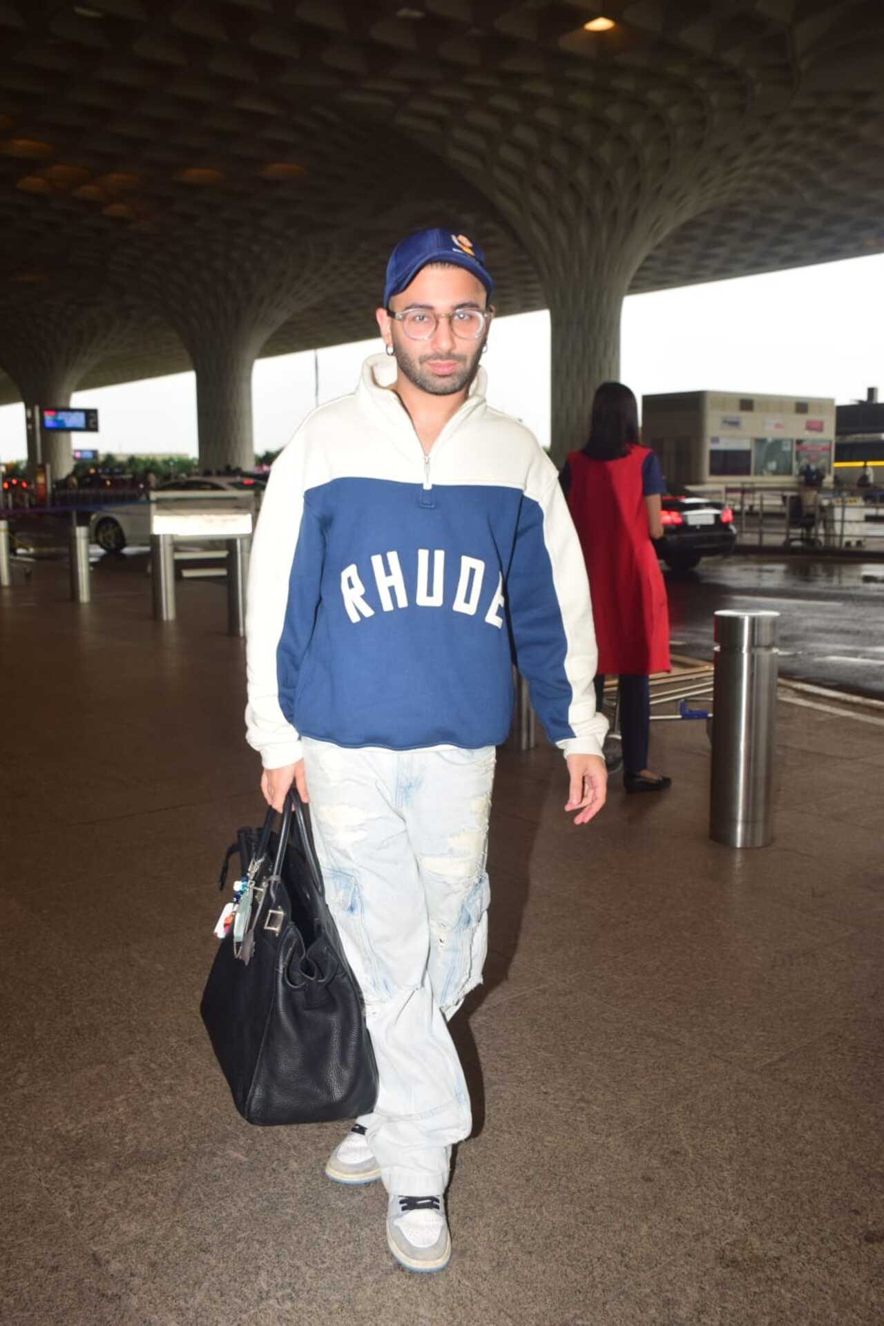Orry spotted at the Mumbai airport