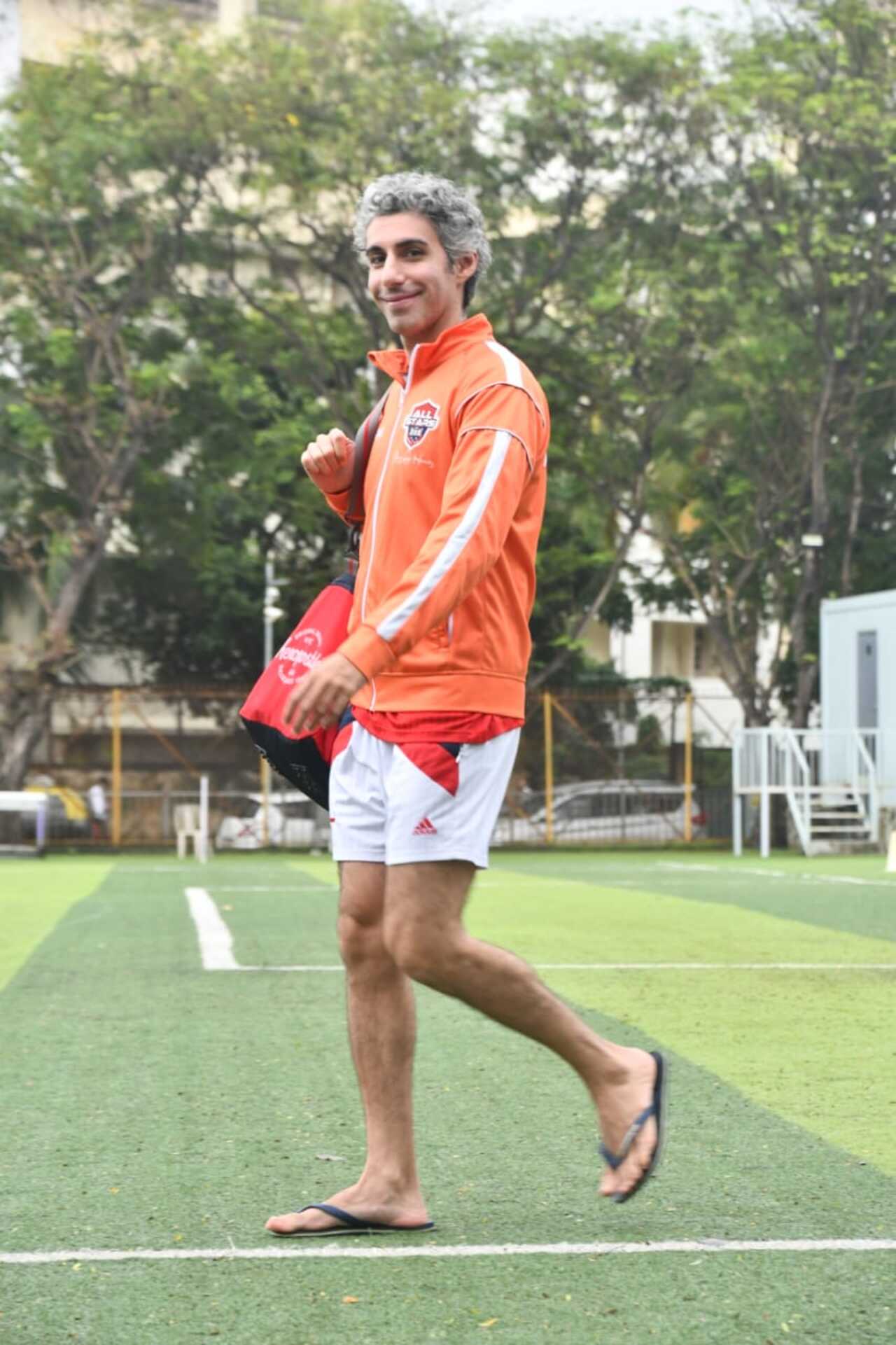 Actor Jim Sarbh at AFSC match 