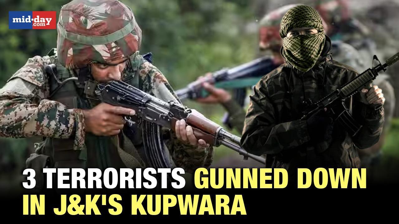 Indian Army successfully neutralizes three terrorists in J&K's Kupwara