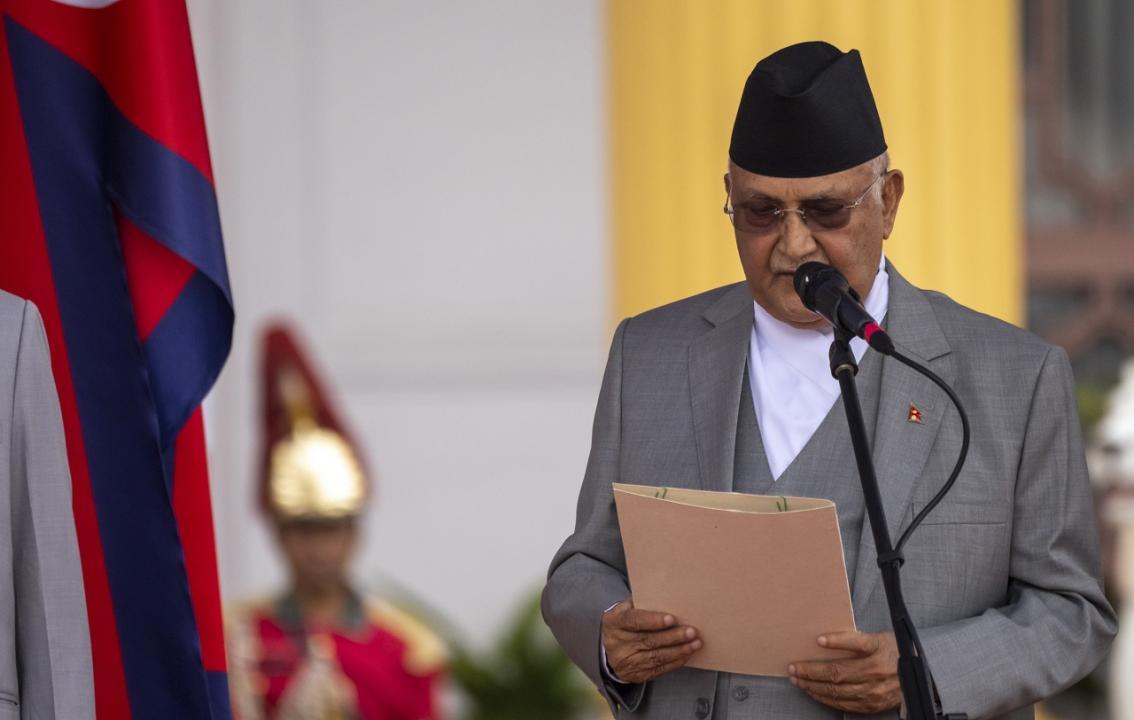 Newly appointed Nepal PM Oli says committed to strengthening ties with India