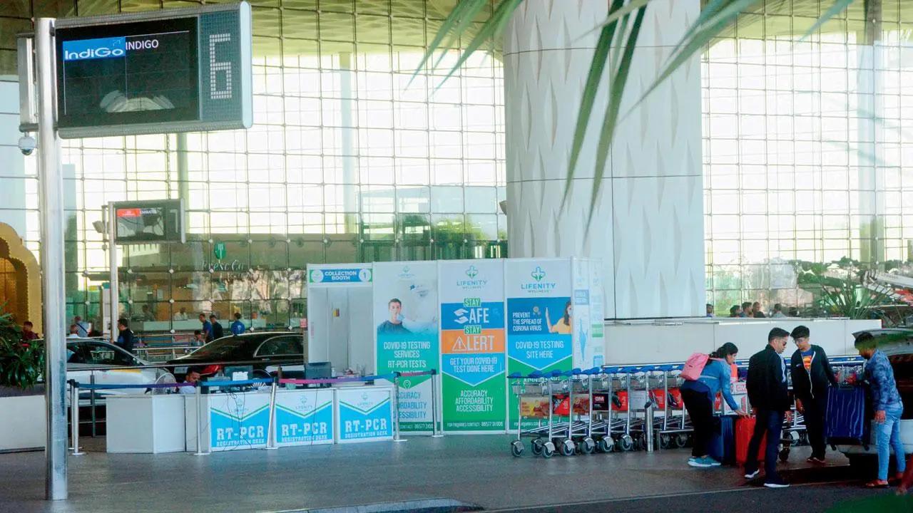 Woman bites customs official’s hand, tosses object in airport toilet
A woman allegedly bit the hand of a customs official and threw an oval-shaped capsule wrapped in tape into a toilet at Chhatrapati Shivaji Maharaj International Airport on Sunday evening. Following a complaint by an assistant sub-inspector in the customs department, the Sahar police registered a case and arrested the woman....Read More