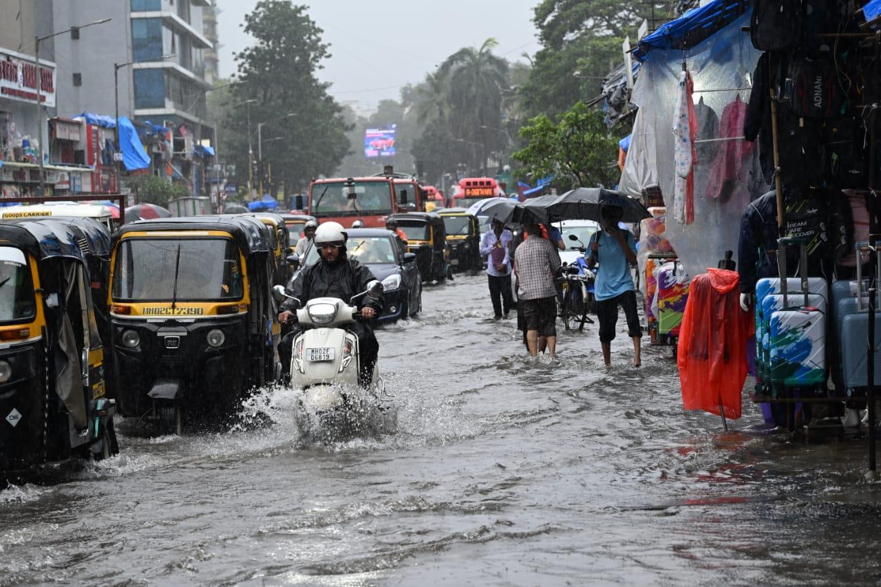 Mumbai and its surrounding areas have been receiving intermittent heavy showers since the last few days