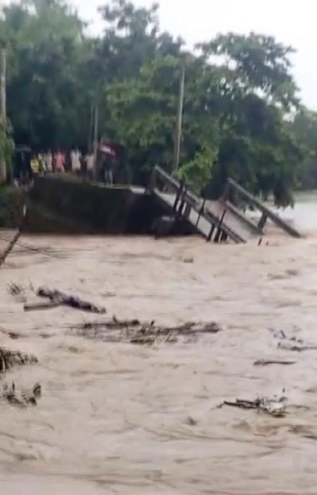 An alert has been sounded in Kamrup (Metro) district with Brahmaputra, Digaru and Kollong rivers flowing above the red mark with vast tracts of land inundated