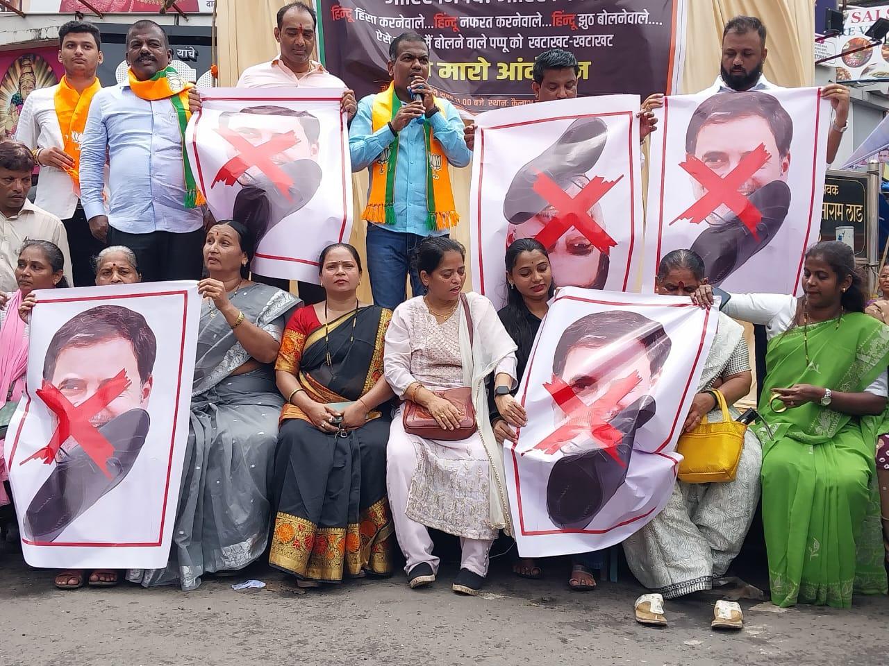 His remarks drew massive protests from the members of the treasury benches, with Prime Minister Narendra Modi accusing Gandhi of calling the entire Hindu community violent