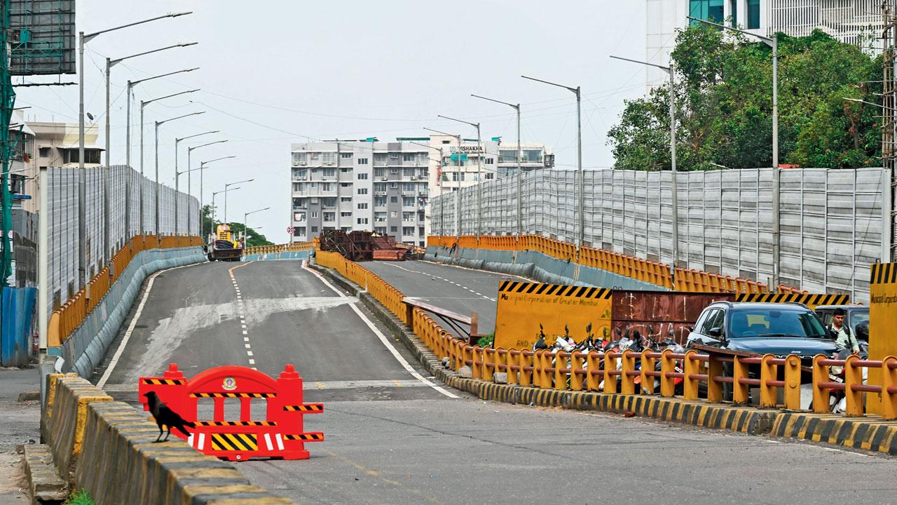 The route opened for traffic after receiving an NOC from VJTI