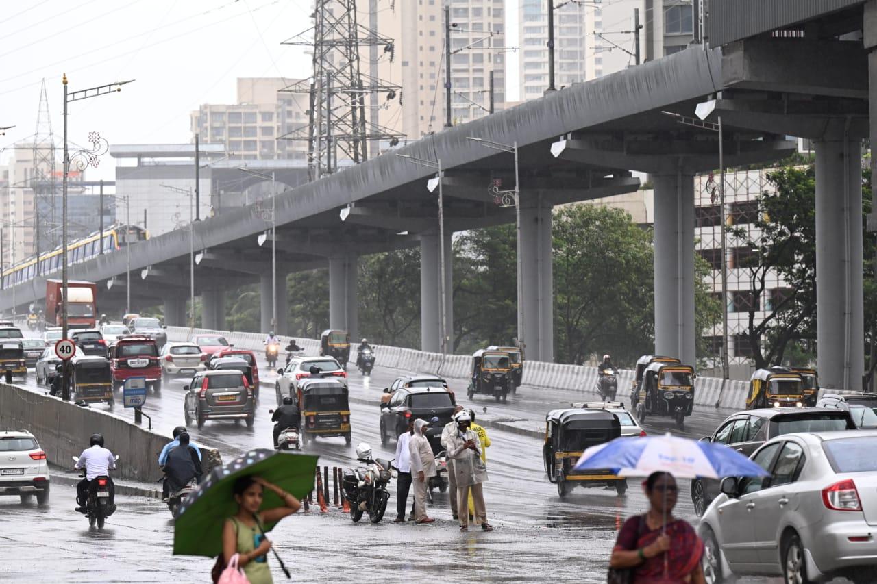 The island city recorded 26.28 mm of rainfall, eastern Mumbai 44.54 mm and western Mumbai 41.39 mm of rainfall in the 24-hour period ending at 8 am
