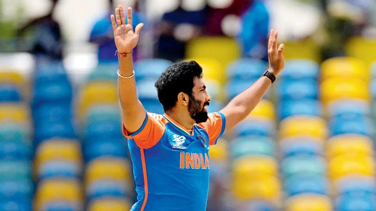 In the Afghanistan clash, Jasprit Bumrah completed his quota of four overs in which he bagged three wickets for just seven runs. His spell also consisted of one maiden over