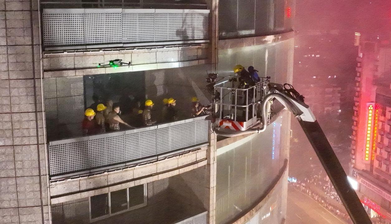 Eight killed after fire breaks out at shopping mall in China