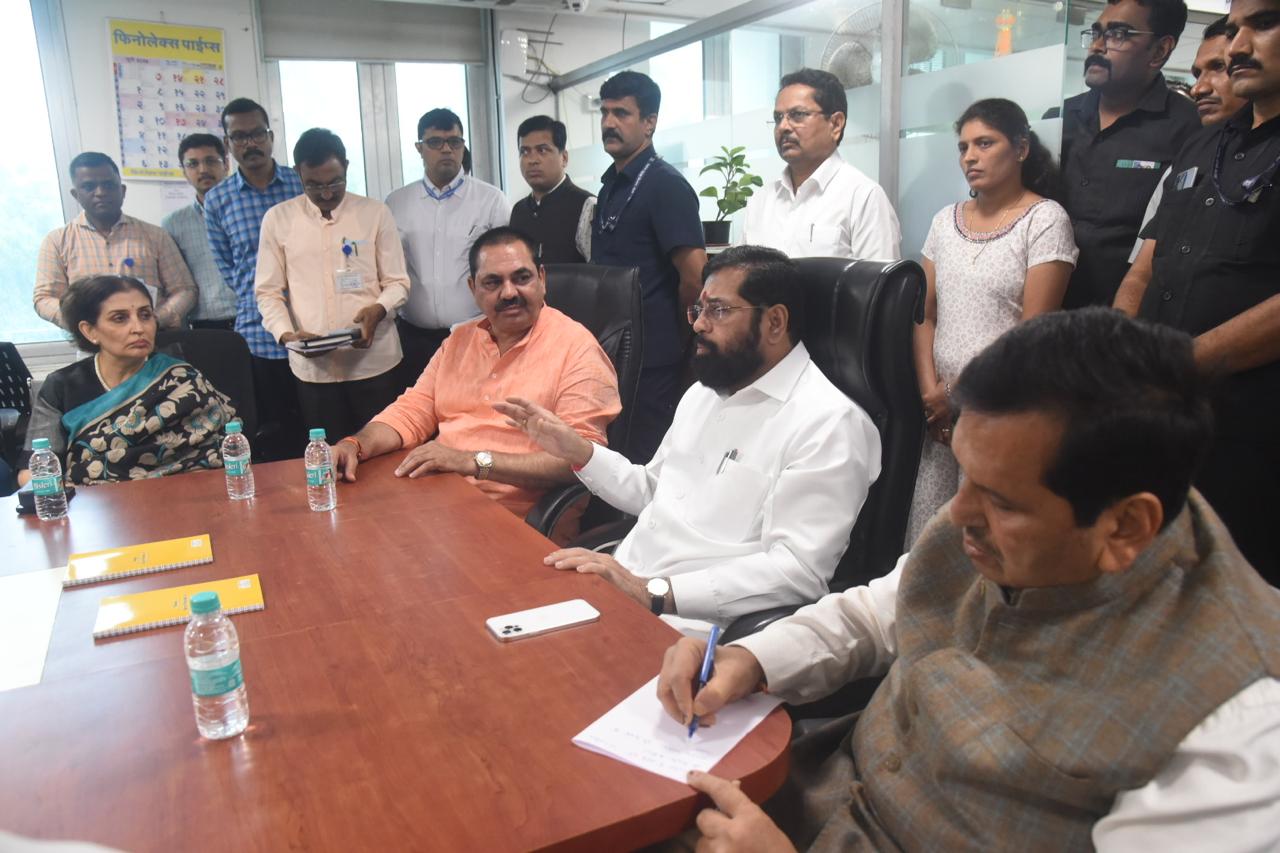 Services of local trains on Central Railway routes were severely affected due to the accumulation of water on tracks, while out-station trains are running behind schedule