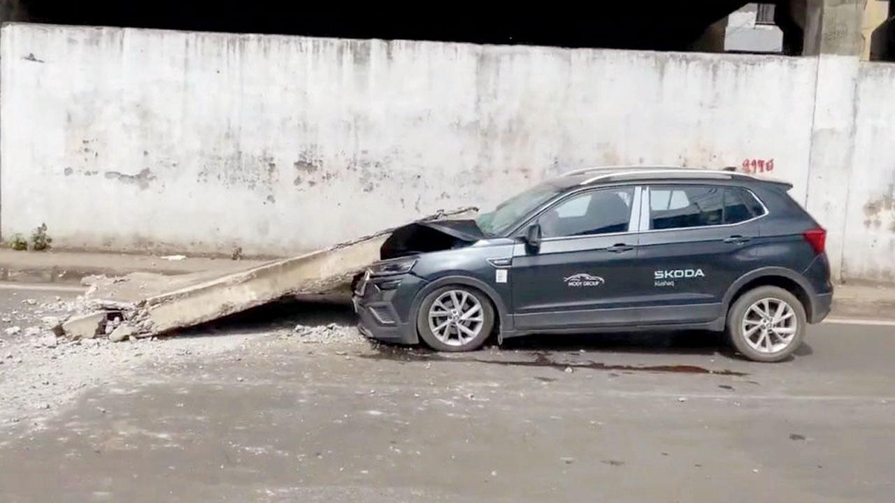 Mumbai: BMC to issue notice to construction company over Andheri flyover mishap
