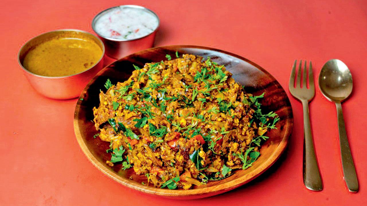 Chicken kothu parotta