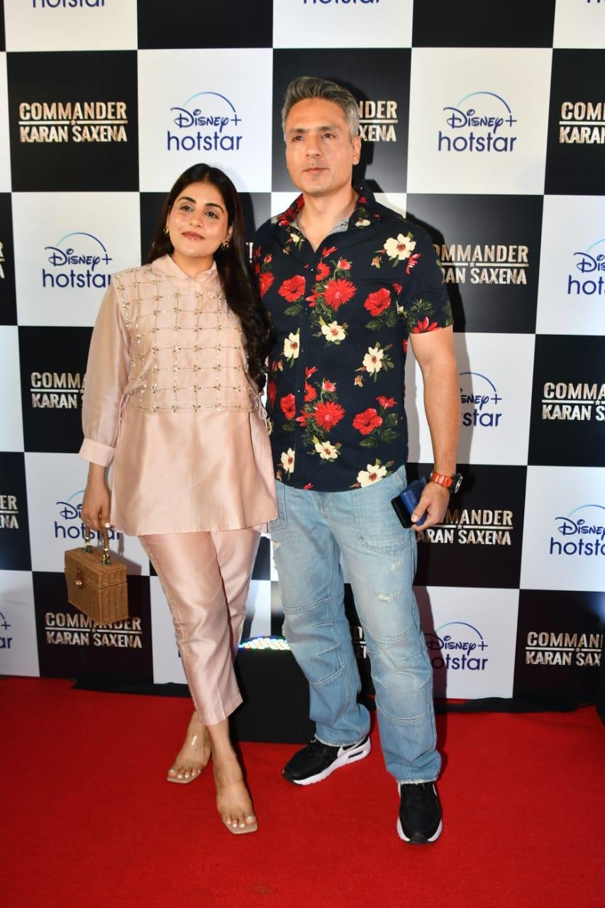 Iqbal Khan and his wife also came to watch Gurmeet Choudhary starrer