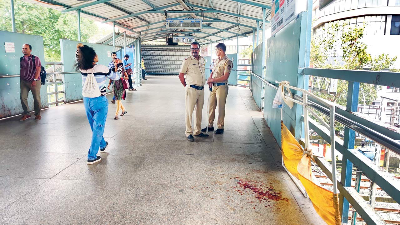 Virar railway station where the incident unfolded on Wednesday