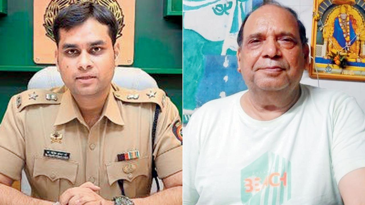 Mohit Garg, DCP,  Zone II and Dayashankar Singh, president, Azad Hawkers’ Association
