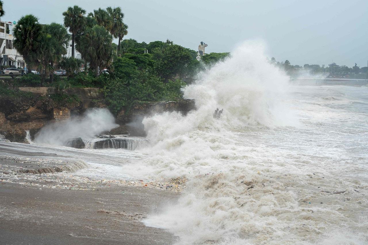 The US National Hurricane Center said Beryl's eyewall was 