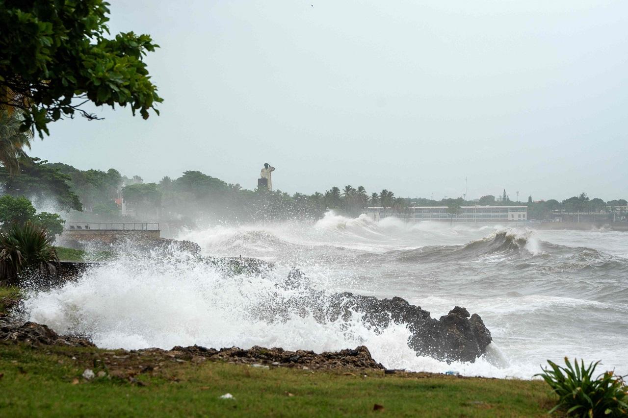 Kingston resident Pauline Lynch said that she had stockpiled food and water in anticipation of the storm's arrival. With wind already driving rain, Lynch said, 