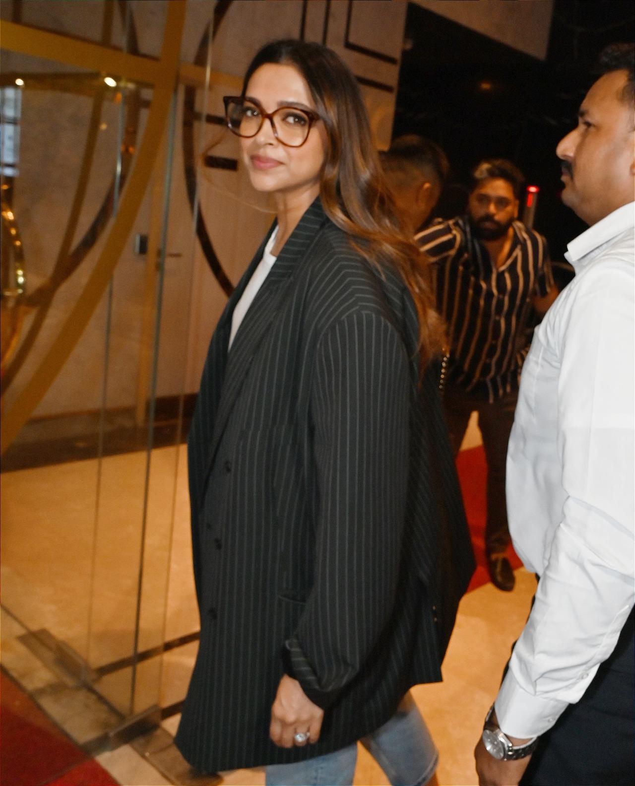 Days after the release of ‘Kalki 2898 AD’ Deepika Padukone finally watched the film with her family. 